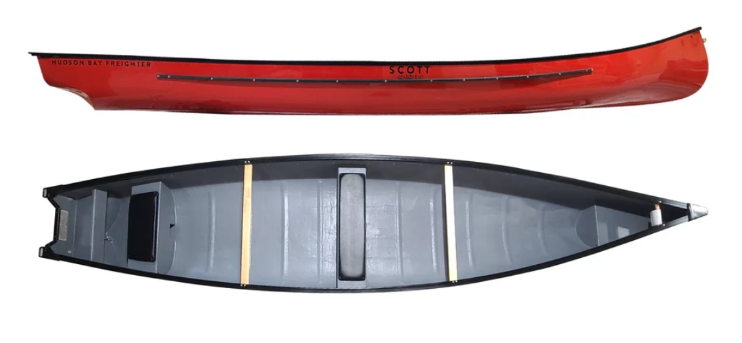 Hudson Bay 21' - Fibre de verre - SCO-HUD-21-FV-PBV-RG - Canots Scott